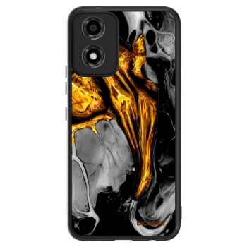 Szilikon tok erre a típusra Motorola Moto E14 - Black Gold