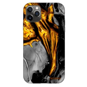 Szilikon tok erre a típusra Apple iPhone 11 Pro - Black Gold