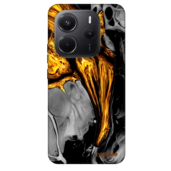 Szilikon tok erre a típusra Xiaomi Redmi Note 14 5G - Black Gold