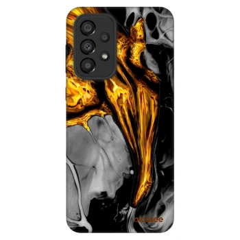 Szilikon tok erre a típusra Samsung Galaxy A33 5G A336 - Black Gold
