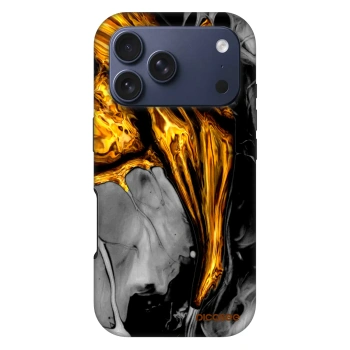 Szilikon tok erre a típusra Apple iPhone 17 Pro - Black Gold
