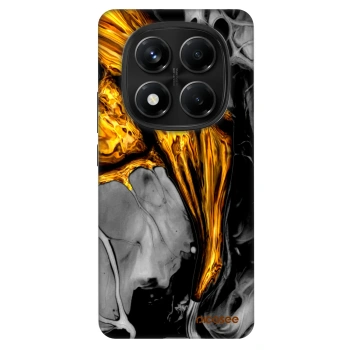 Szilikon tok erre a típusra Xiaomi Redmi Note 14 Pro 4G - Black Gold