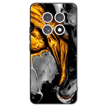 Picasee fekete szilikon tok az alábbi mobiltelefonokra Xiaomi Redmi Note 15 - Black Gold