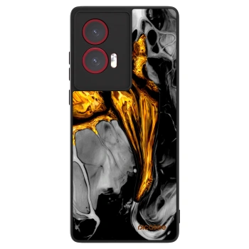 Szilikon tok erre a típusra Motorola Edge 50 Fusion - Black Gold