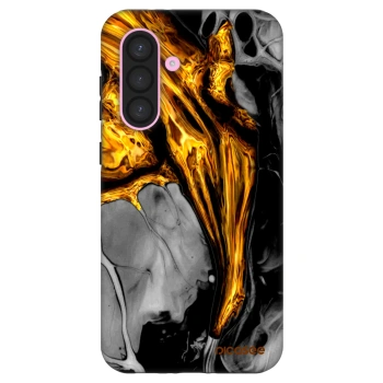 Szilikon tok erre a típusra Samsung Galaxy A56 5G A566B - Black Gold