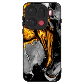 Szilikon tok erre a típusra OPPO Find X9 Pro - Black Gold