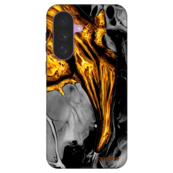 Szilikon tok erre a típusra Samsung Galaxy A57 5G - Black Gold