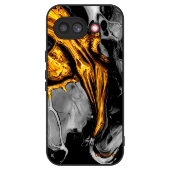 Szilikon tok erre a típusra Google Pixel 10a - Black Gold