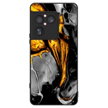 Szilikon tok erre a típusra Sony Xperia 1 VIII 5G - Black Gold