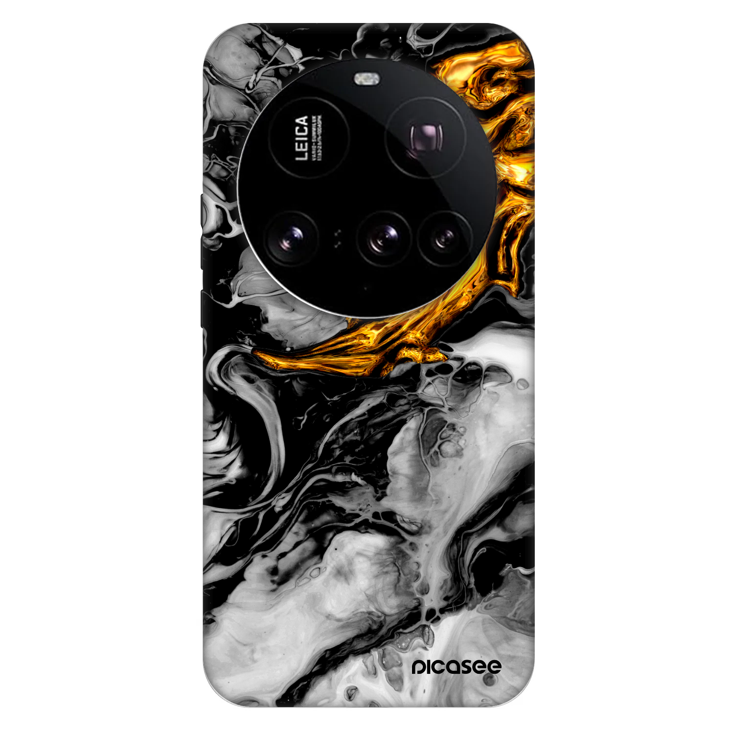 Picasee Fashion Case Xiaomi 15 Ultra - Black Gold 2