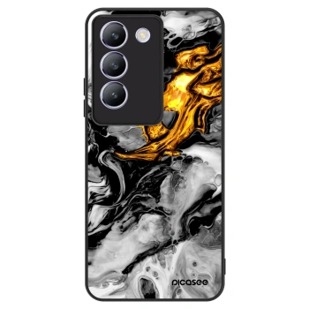 Szilikon tok erre a típusra Vivo V40 SE 5G - Black Gold 2