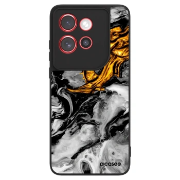 Szilikon tok erre a típusra Motorola Edge 60 Neo 5G - Black Gold 2