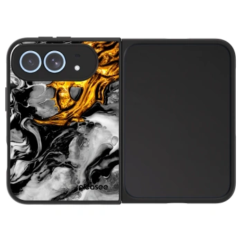 Szilikon tok erre a típusra Apple iPhone Duo - Black Gold 2