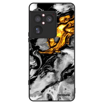Szilikon tok erre a típusra Sony Xperia 1 VIII 5G - Black Gold 2