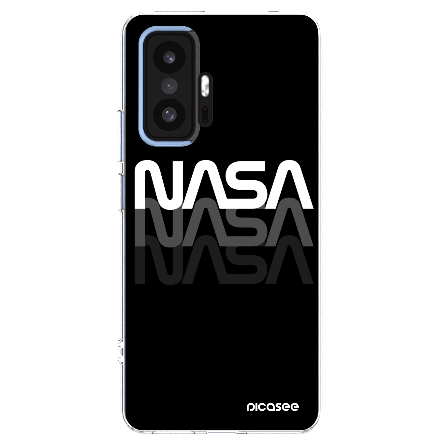 Picasee átlátszó szilikon tok az alábbi mobiltelefonokra Xiaomi 11T - NASA Triple