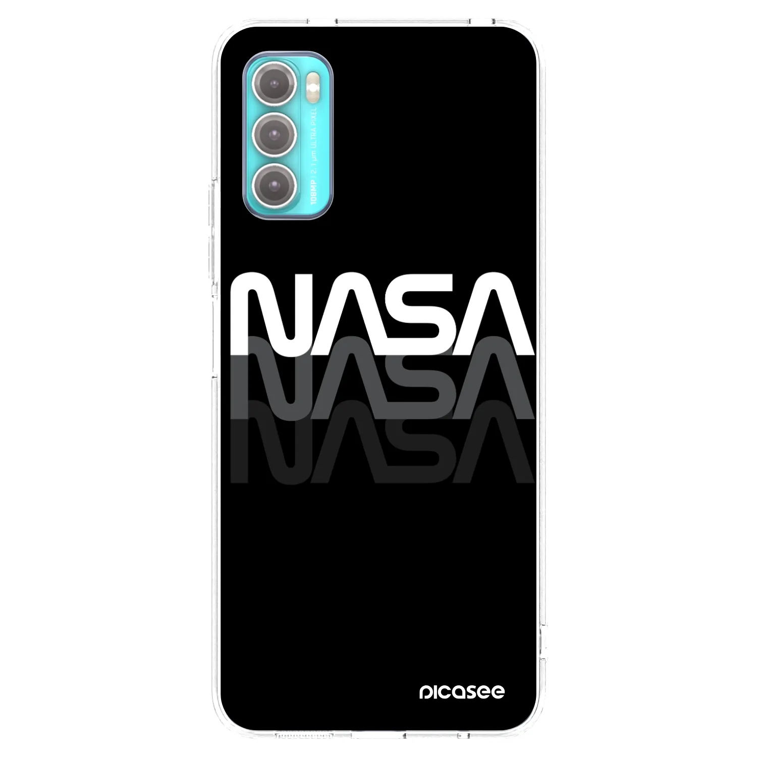 Picasee átlátszó szilikon tok az alábbi mobiltelefonokra Motorola Moto G60 - NASA Triple
