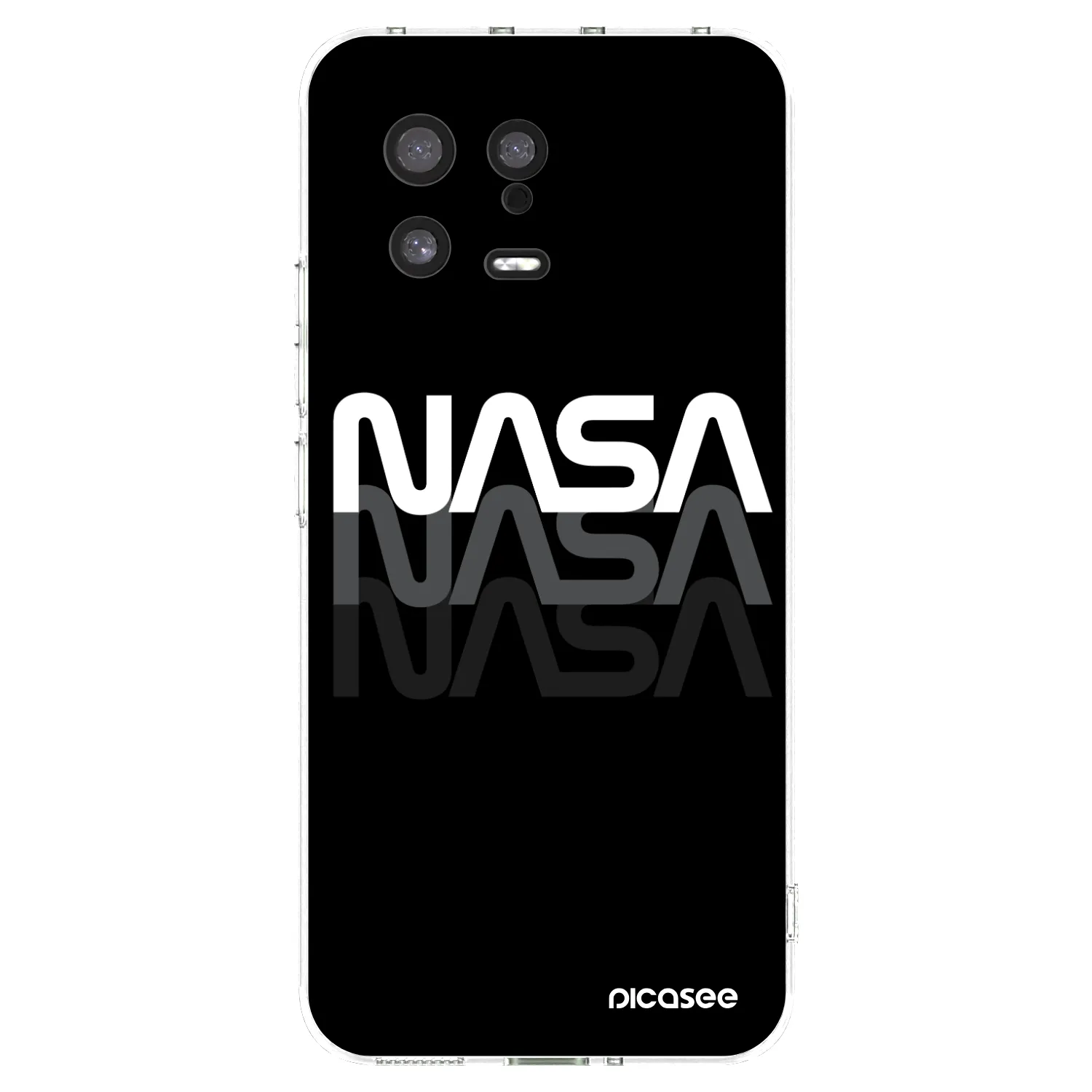 Picasee átlátszó szilikon tok az alábbi mobiltelefonokra Xiaomi 13 - NASA Triple