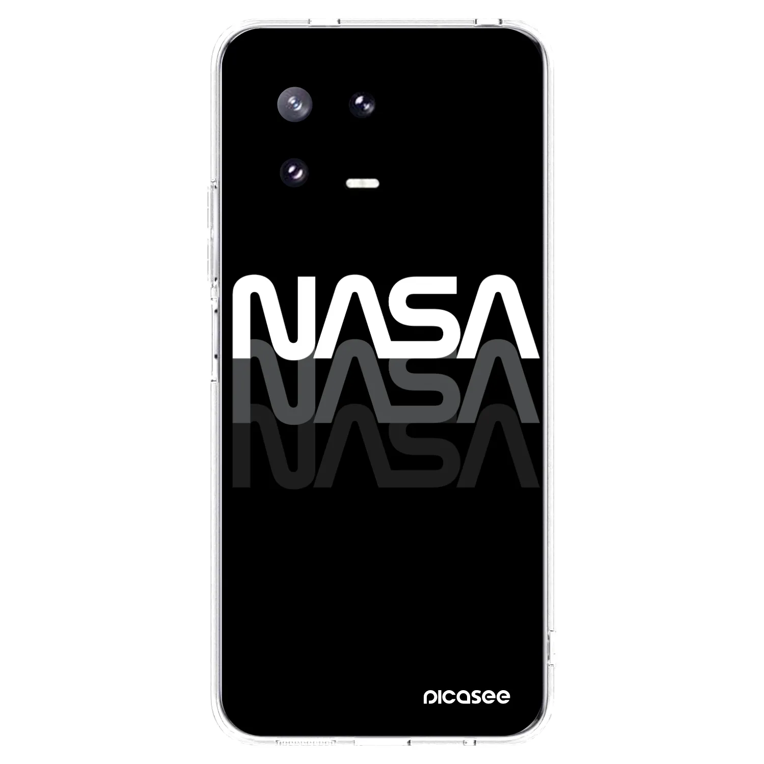 Picasee átlátszó szilikon tok az alábbi mobiltelefonokra Xiaomi 13 Pro - NASA Triple