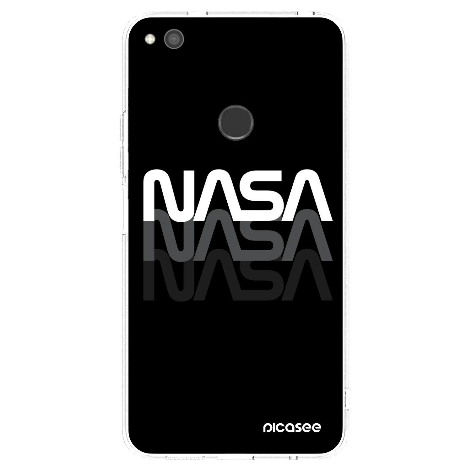 Picasee átlátszó szilikon tok az alábbi mobiltelefonokra Huawei P9 Lite 2017 - NASA Triple