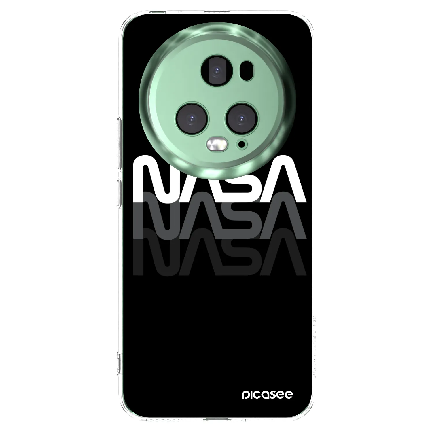 Picasee átlátszó szilikon tok az alábbi mobiltelefonokra Honor Magic5 Pro - NASA Triple