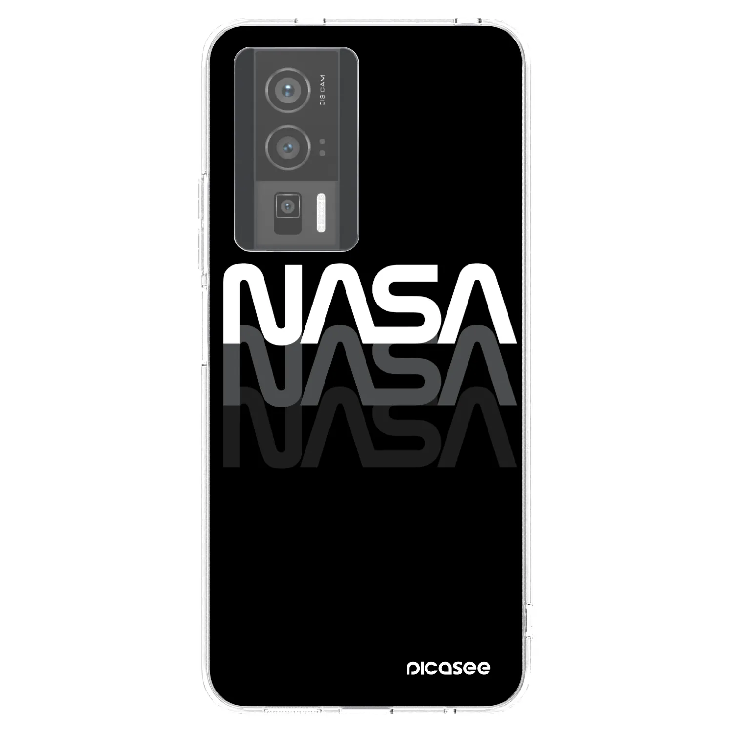 Picasee átlátszó szilikon tok az alábbi mobiltelefonokra Xiaomi Poco F5 Pro 5G - NASA Triple