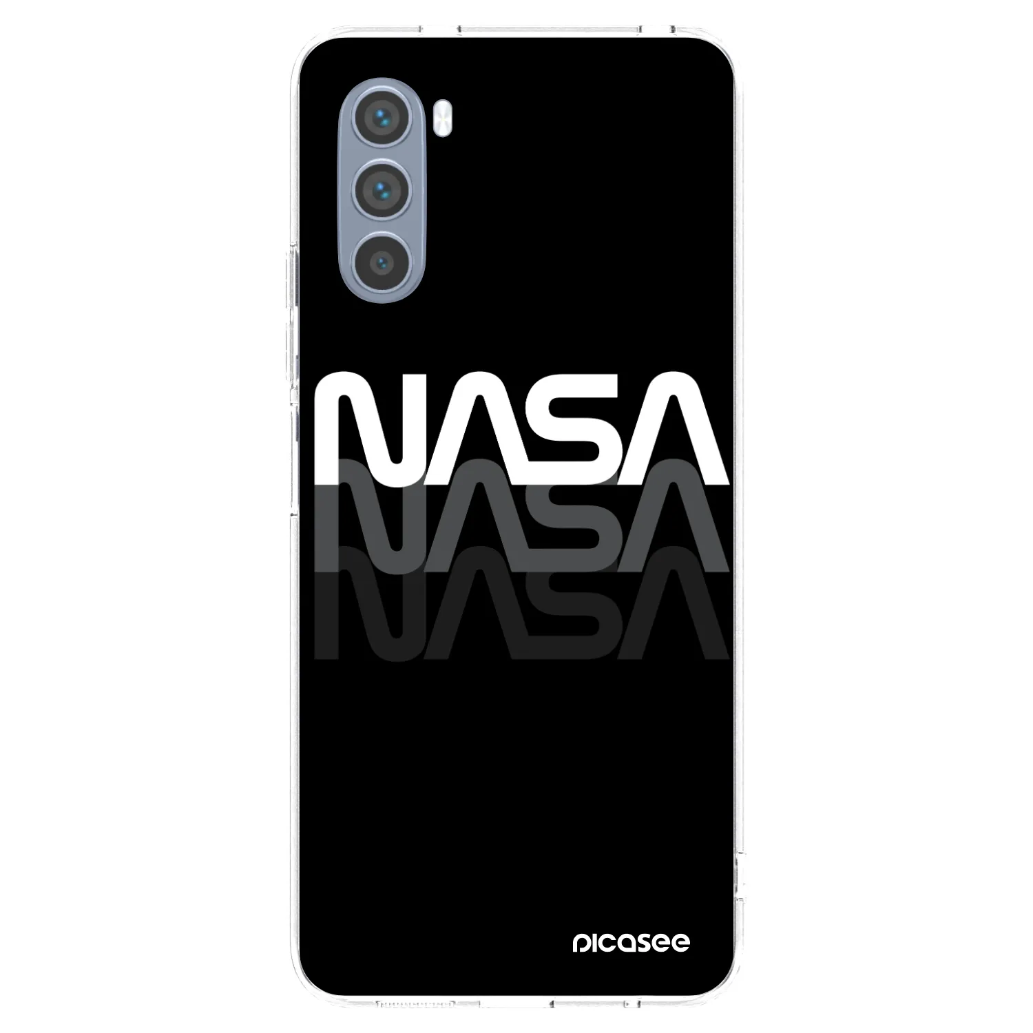Picasee átlátszó szilikon tok az alábbi mobiltelefonokra Motorola Moto G62 - NASA Triple