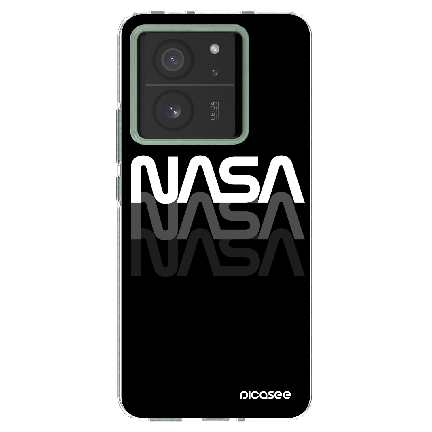 Picasee átlátszó szilikon tok az alábbi mobiltelefonokra Xiaomi 13T - NASA Triple
