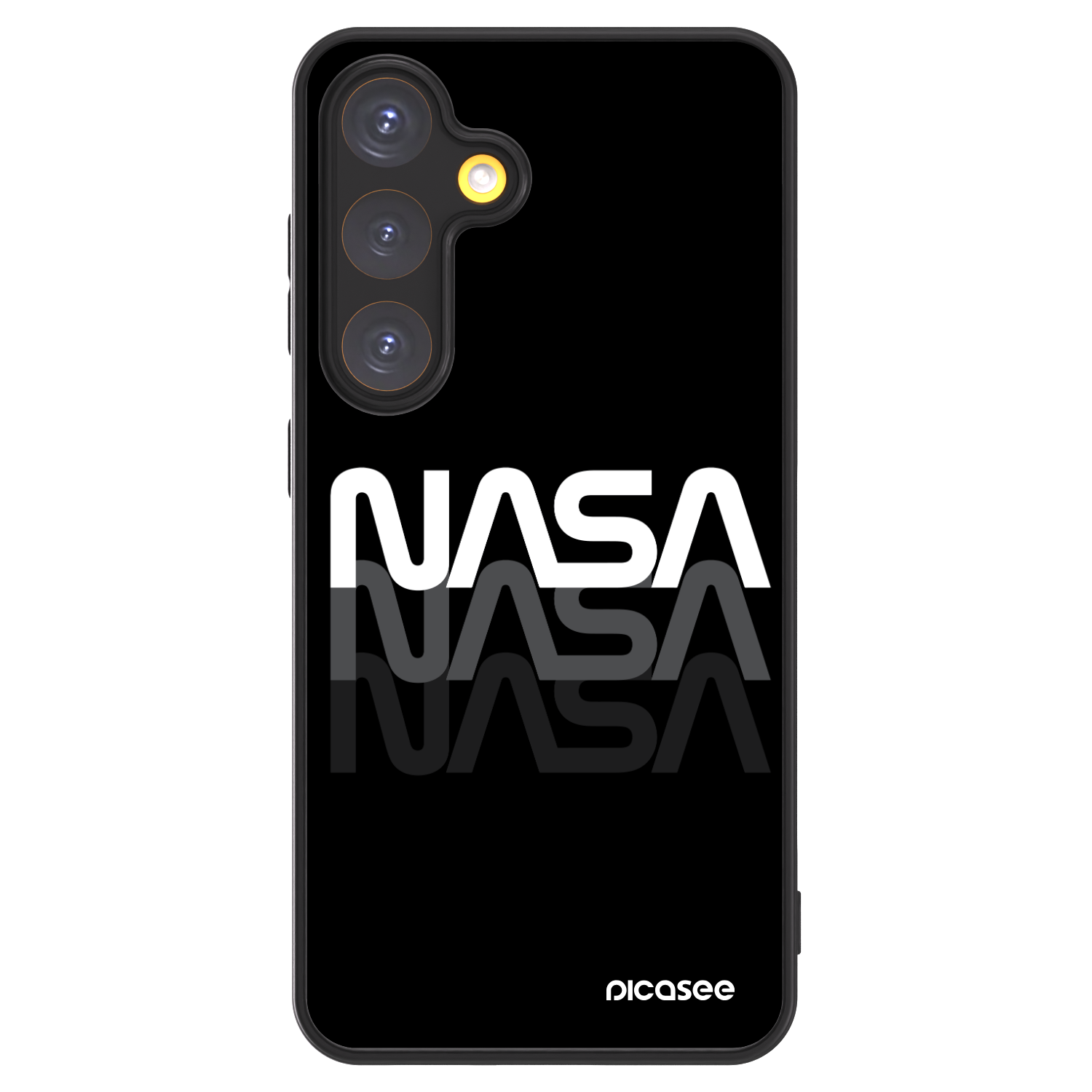 Picasee ULTIMATE CASE PowerShare Samsung Galaxy S24 S921B 5G - készülékre - NASA Triple