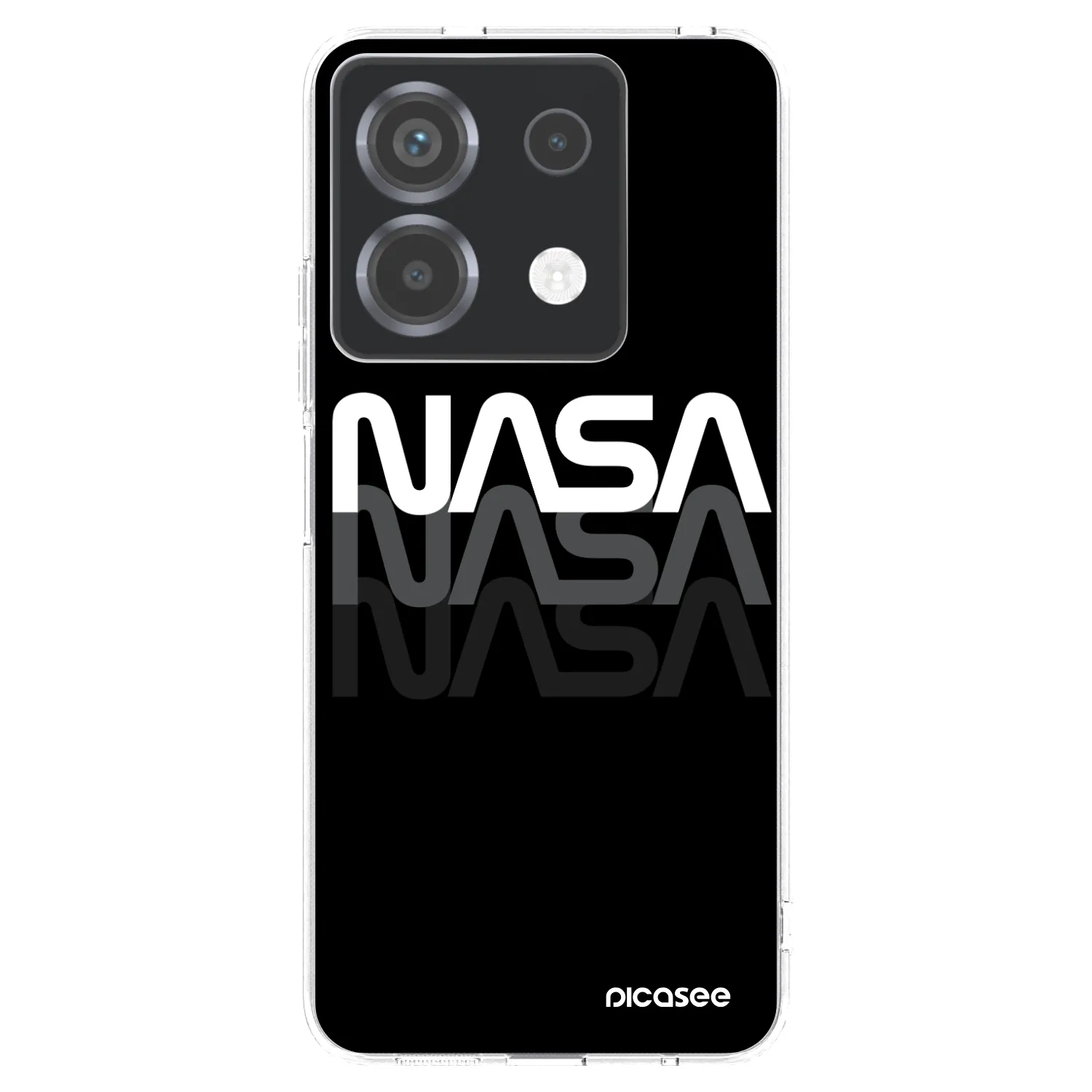 Picasee átlátszó szilikon tok az alábbi mobiltelefonokra Xiaomi Poco X6 - NASA Triple