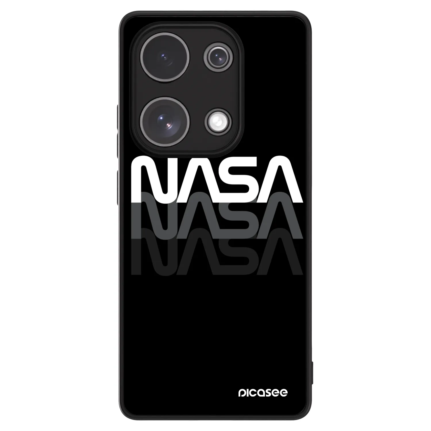 Picasee ULTIMATE CASE Xiaomi Redmi Note 13 Pro 4G - készülékre - NASA Triple