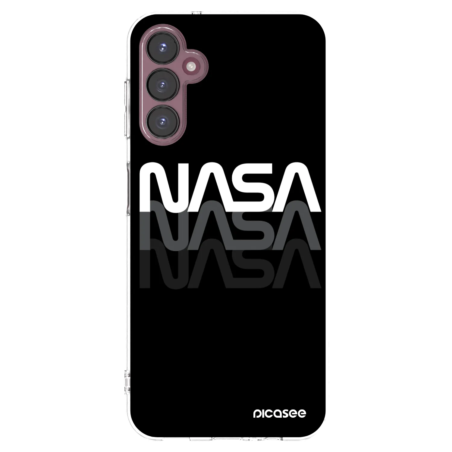 Picasee átlátszó szilikon tok az alábbi mobiltelefonokra Samsung Galaxy A05s A057G - NASA Triple