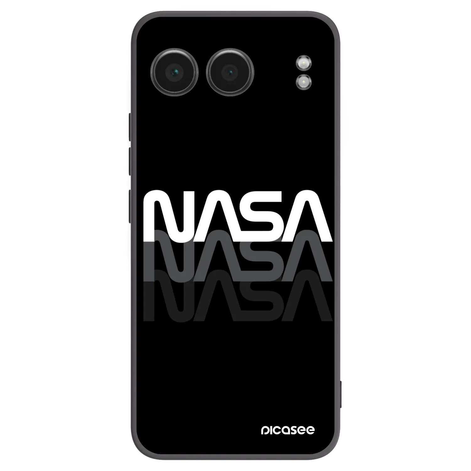 Picasee fekete szilikon tok az alábbi mobiltelefonokra OnePlus Nord 4 - NASA Triple