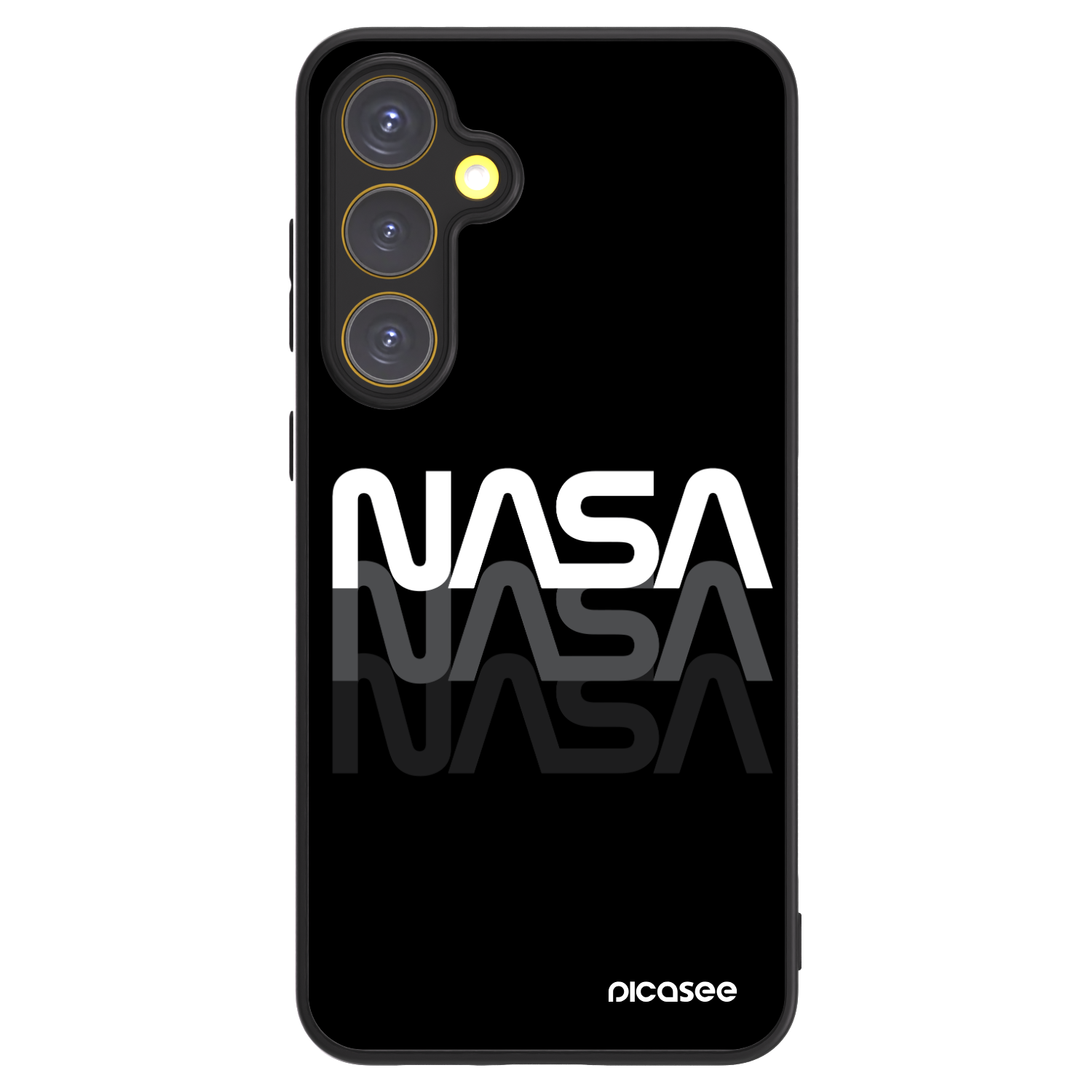 Picasee ULTIMATE CASE PowerShare Samsung Galaxy S24 FE S721B - készülékre - NASA Triple
