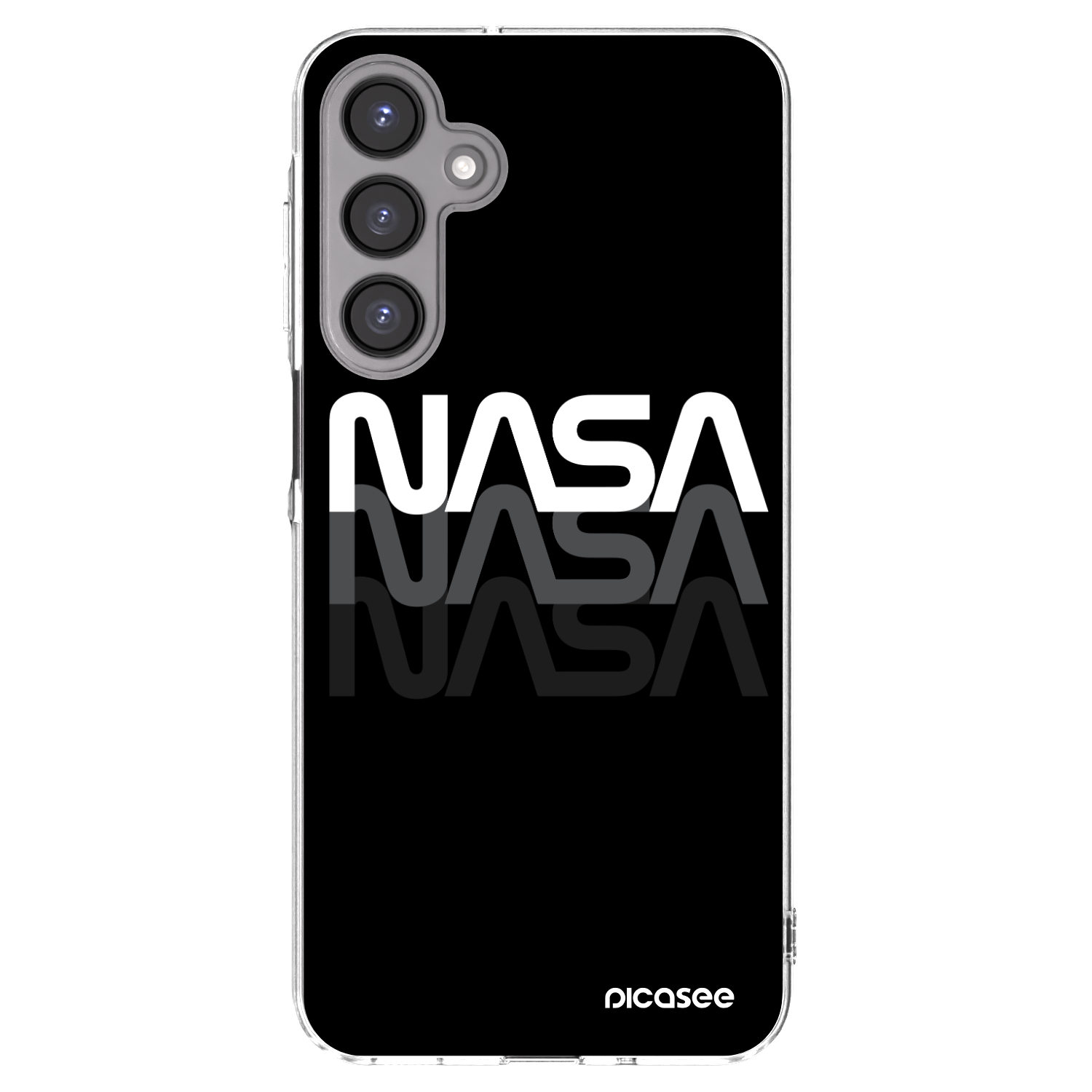Picasee átlátszó szilikon tok az alábbi mobiltelefonokra Samsung Galaxy A16 5G - NASA Triple