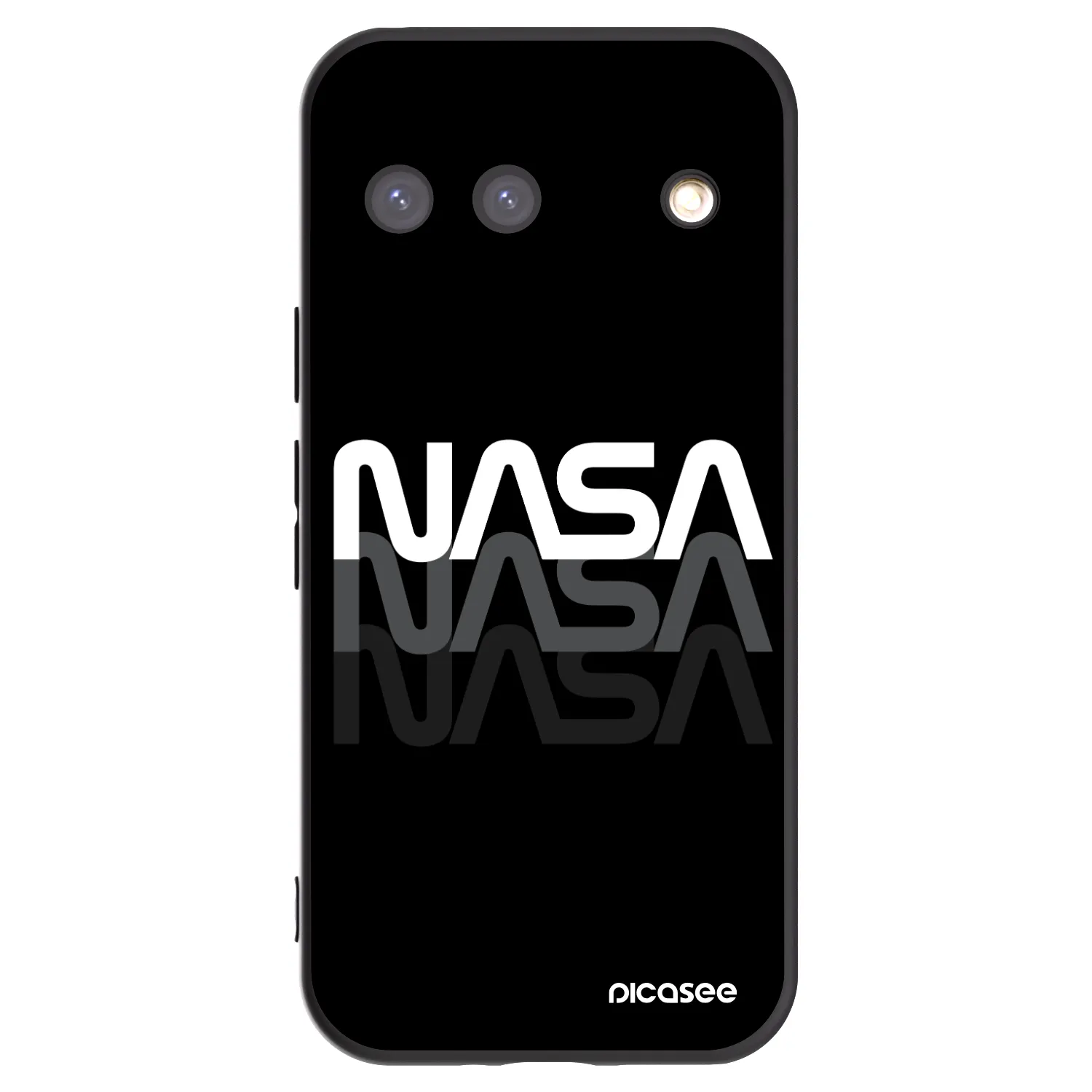 Picasee fekete szilikon tok az alábbi mobiltelefonokra Google Pixel 9 - NASA Triple