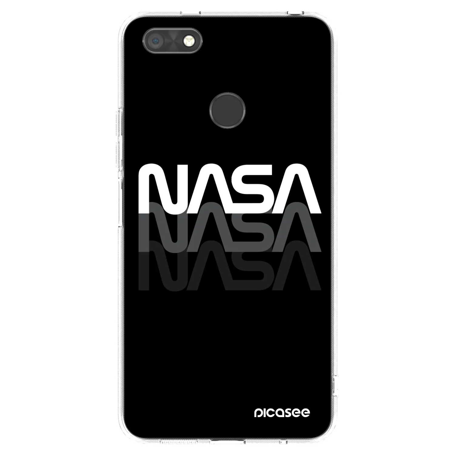 Picasee átlátszó szilikon tok az alábbi mobiltelefonokra Huawei P9 Lite Mini - NASA Triple