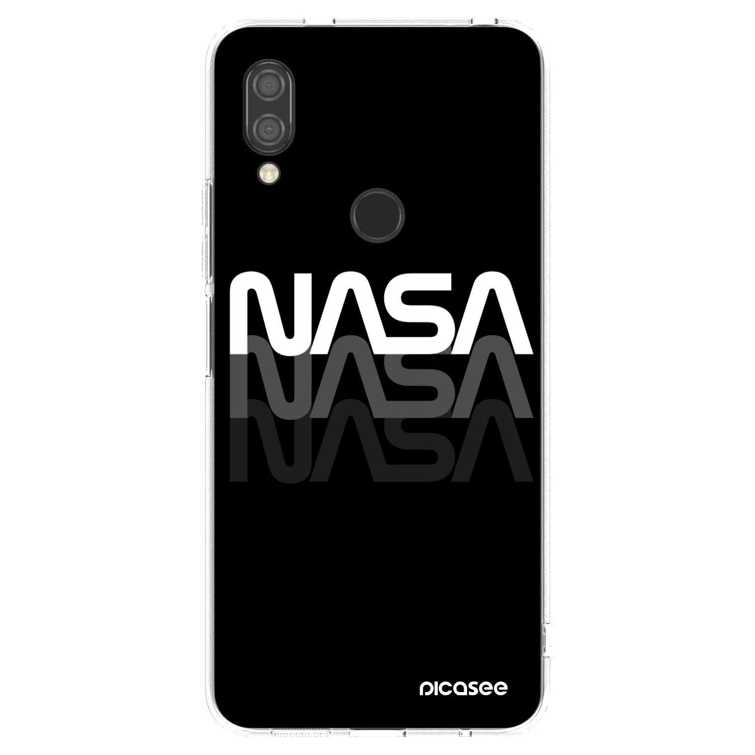 Picasee átlátszó szilikon tok az alábbi mobiltelefonokra Xiaomi Redmi 7 - NASA Triple