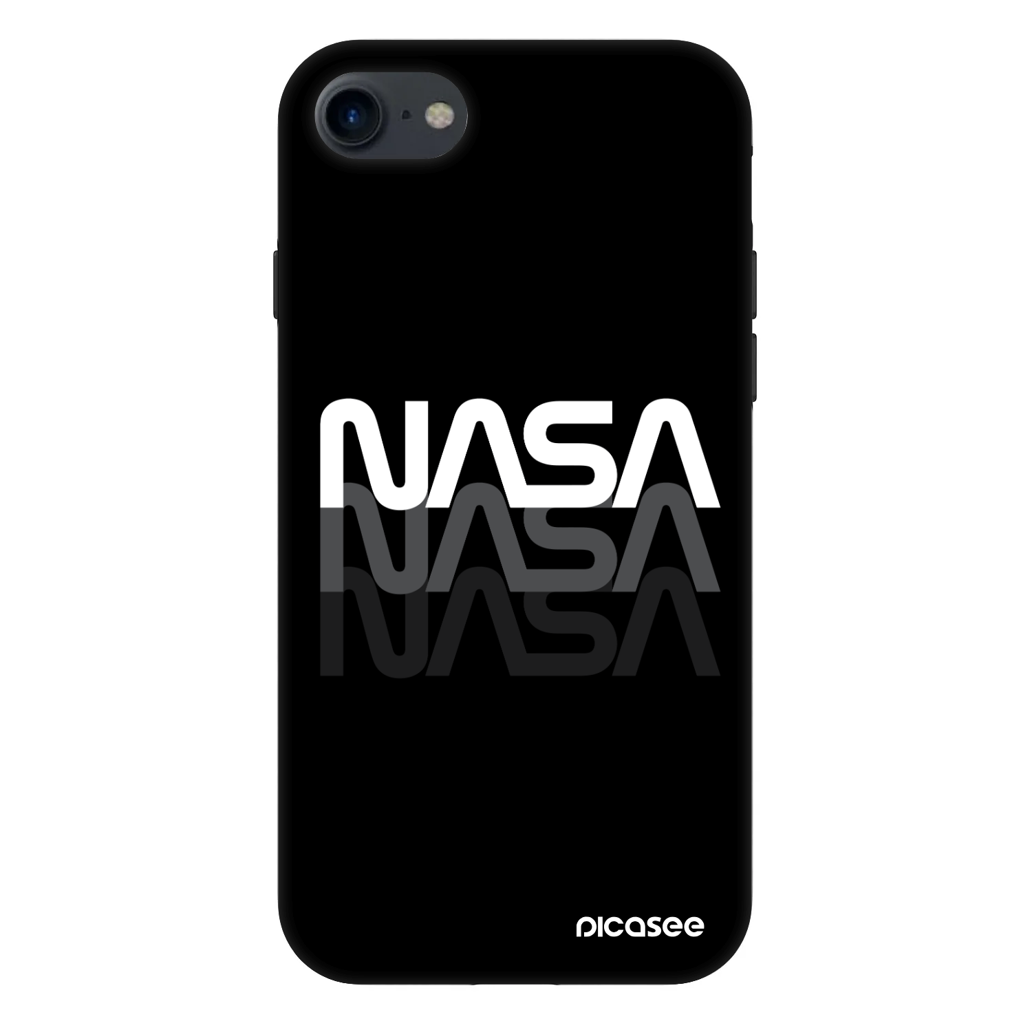 Picasee Fashion Case Apple iPhone 7 - NASA Triple