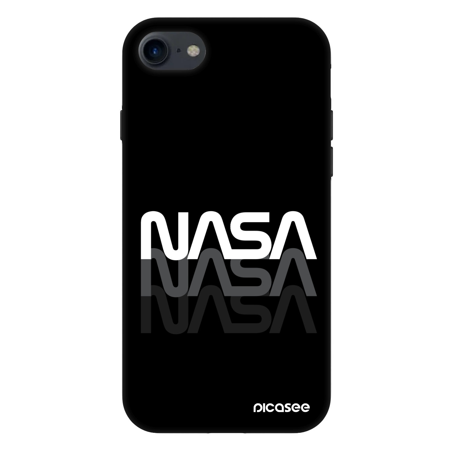 Picasee Fashion Case Apple iPhone SE 2020 - NASA Triple