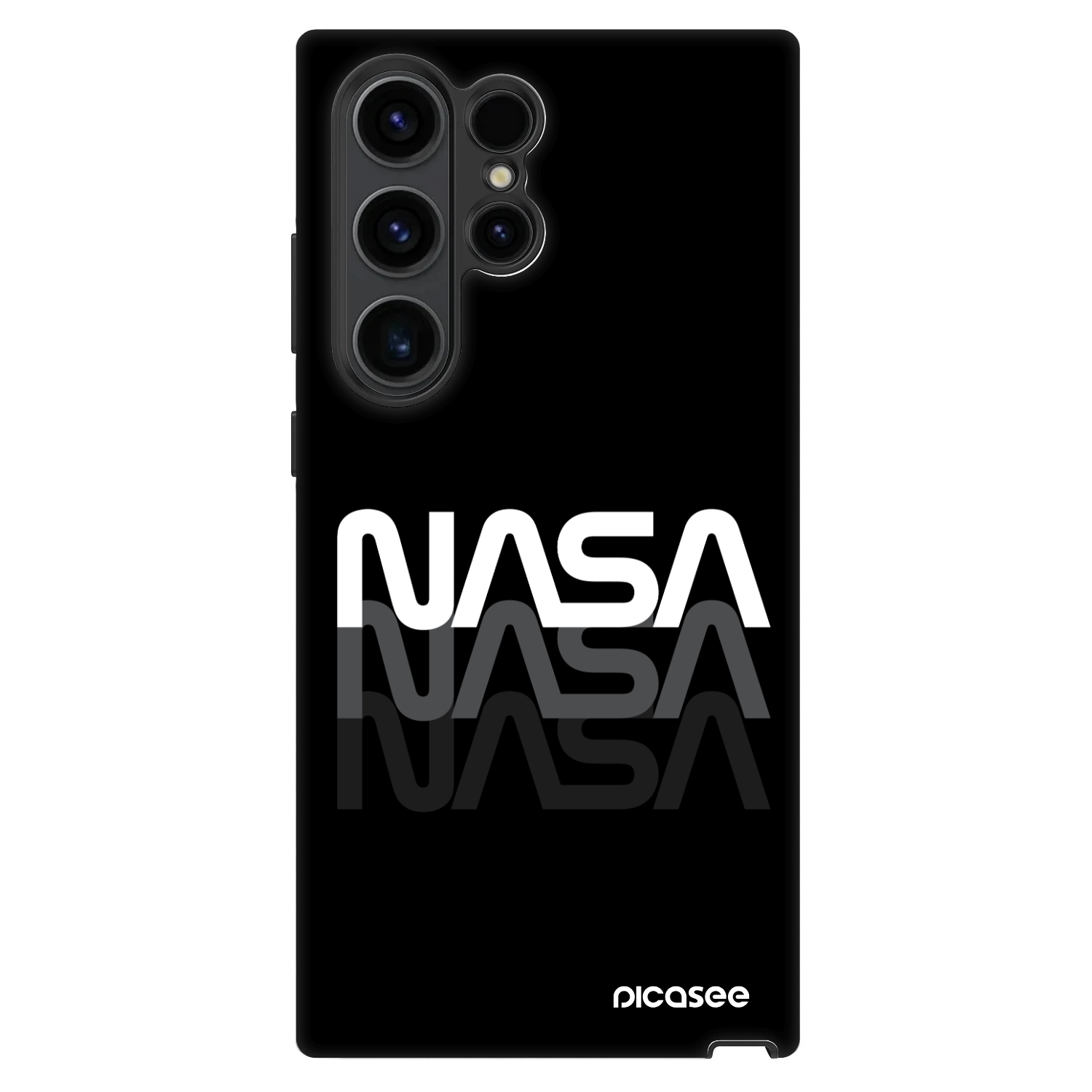 Picasee Fashion Case Samsung Galaxy S23 Ultra 5G - NASA Triple