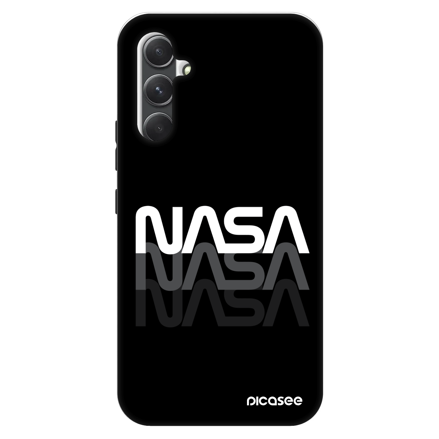 Picasee Fashion Case Samsung Galaxy A34 5G A346B - NASA Triple
