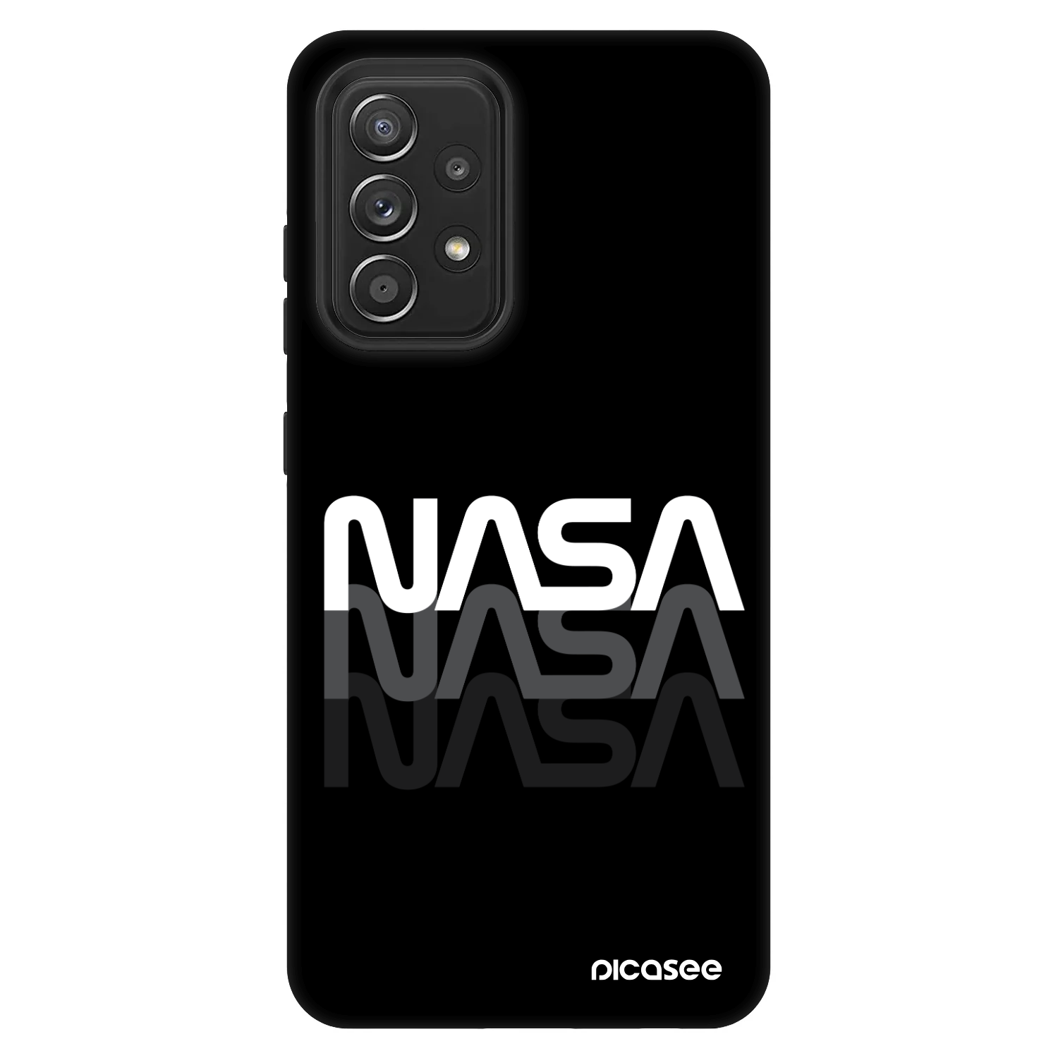 Picasee Fashion Case Samsung Galaxy A52 5G A525F - NASA Triple