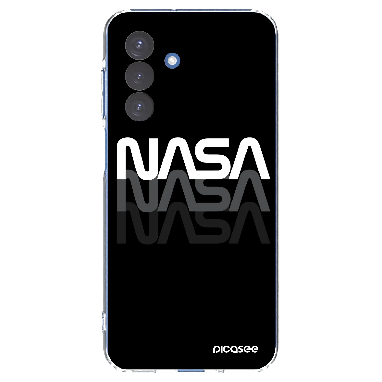 Picasee átlátszó szilikon tok az alábbi mobiltelefonokra Samsung Galaxy A17 5G - NASA Triple