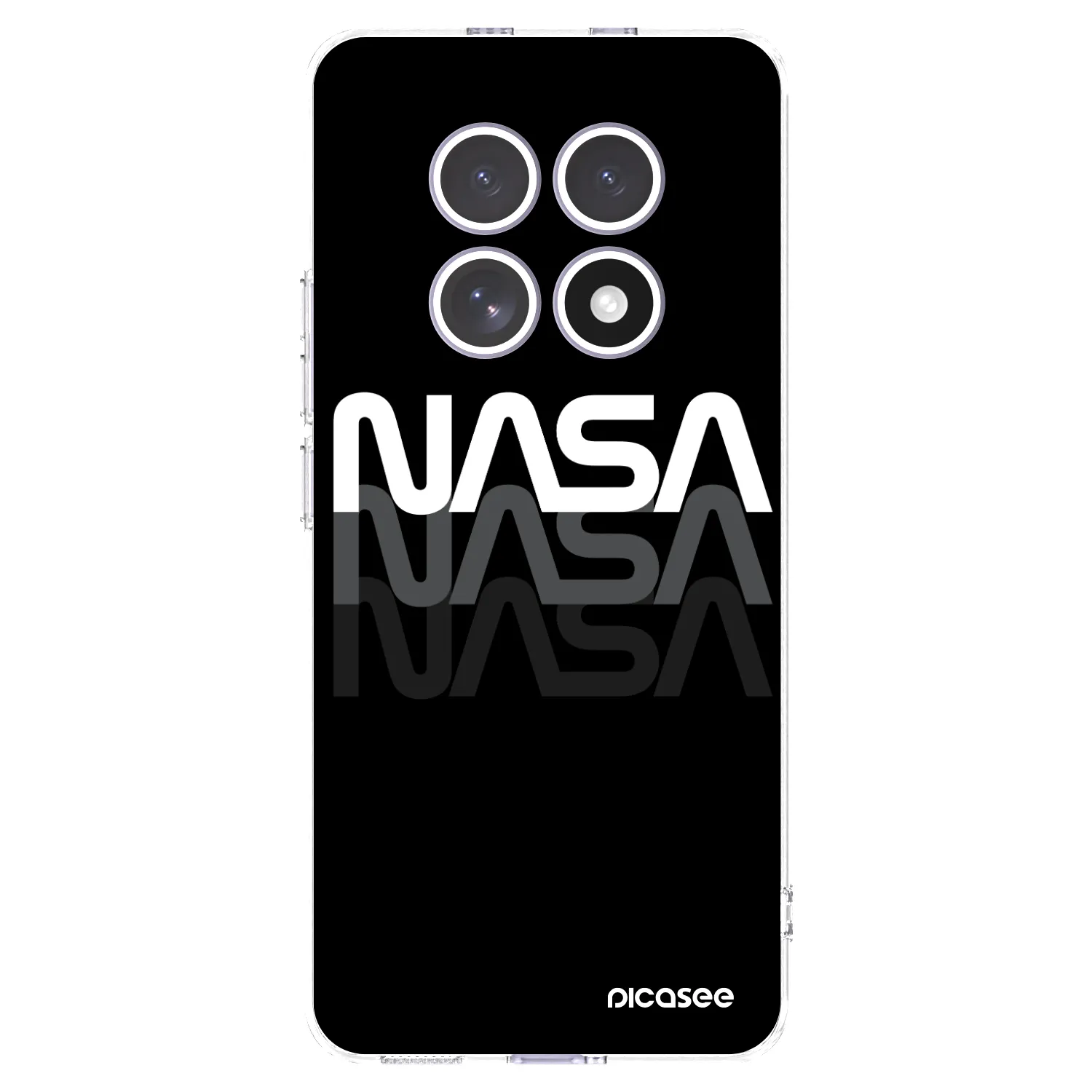 Picasee átlátszó szilikon tok az alábbi mobiltelefonokra Xiaomi Redmi Note 15 - NASA Triple