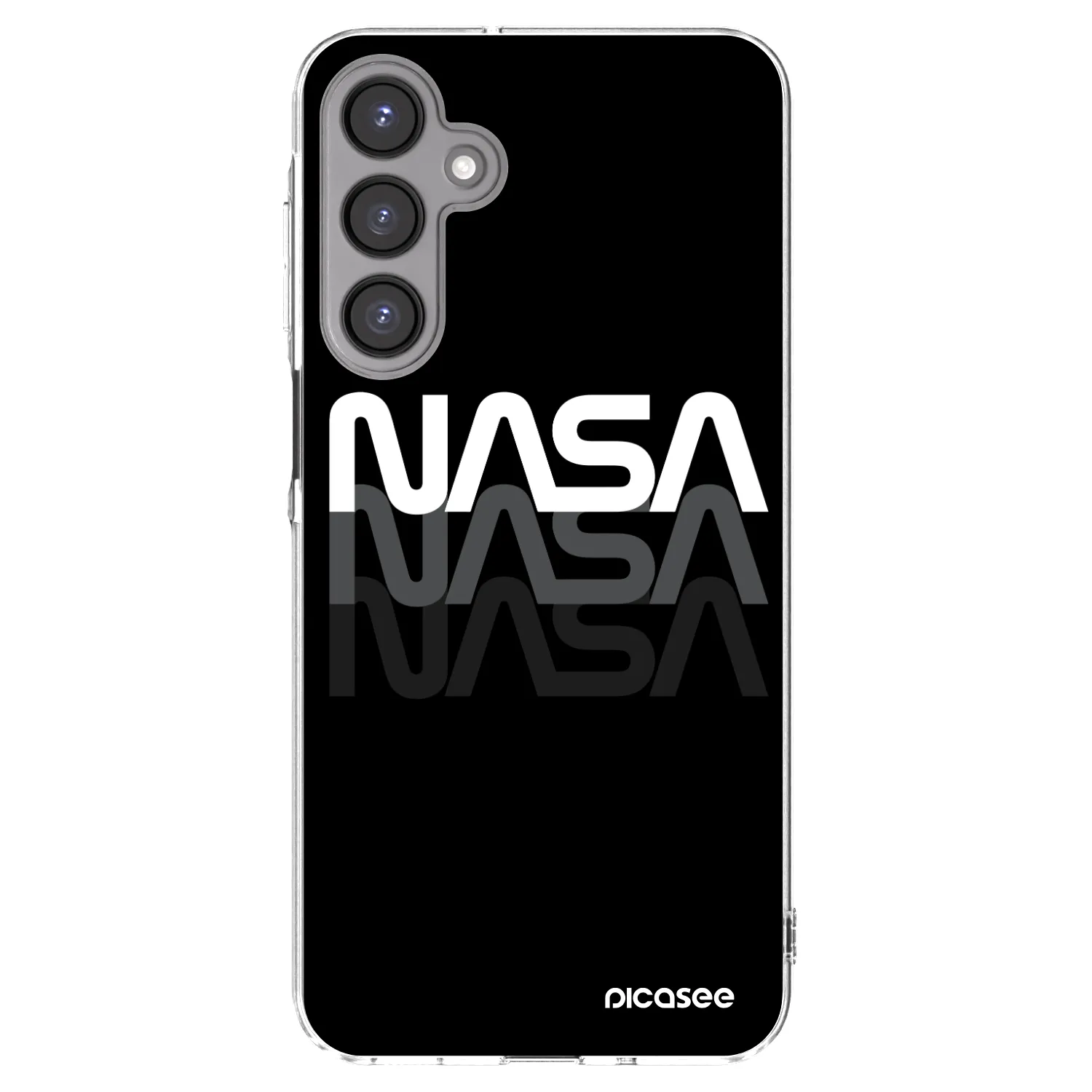 Picasee átlátszó szilikon tok az alábbi mobiltelefonokra Samsung Galaxy A16 4G - NASA Triple