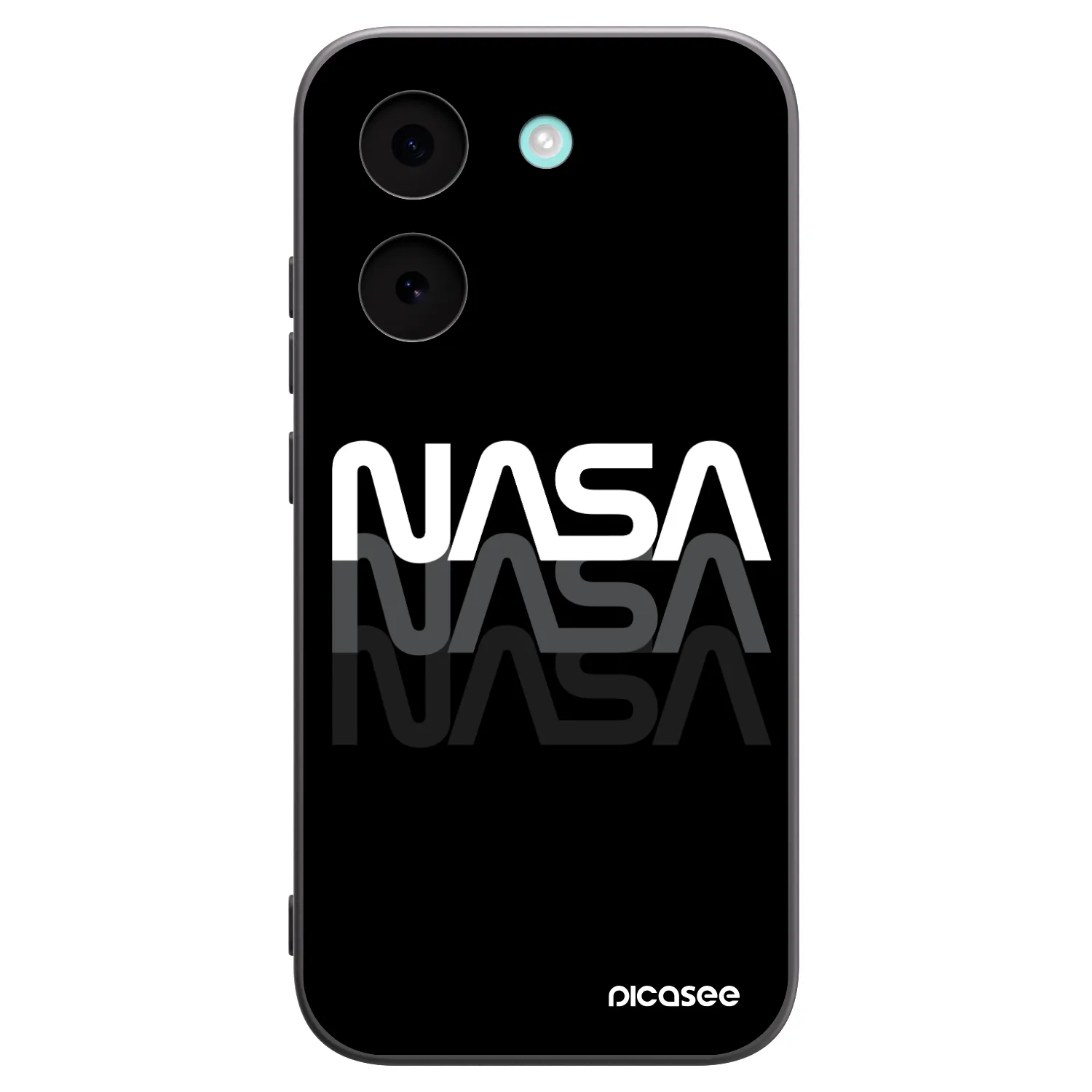 Picasee fekete szilikon tok az alábbi mobiltelefonokra Xiaomi Poco X8 Pro - NASA Triple