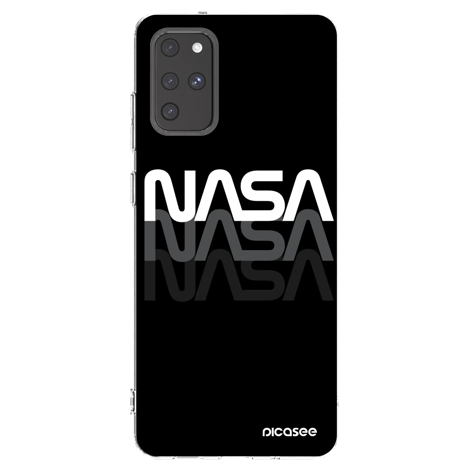 Picasee átlátszó szilikon tok az alábbi mobiltelefonokra Samsung Galaxy S20+ G985F - NASA Triple