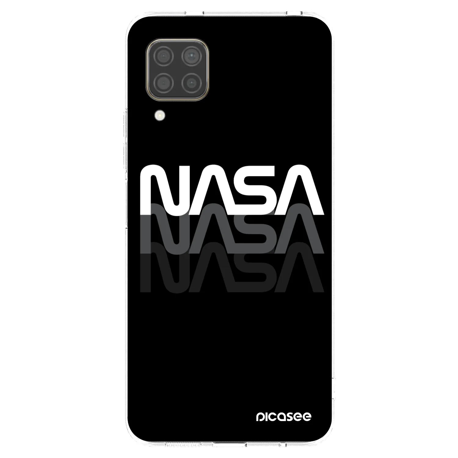 Picasee átlátszó szilikon tok az alábbi mobiltelefonokra Huawei P40 Lite - NASA Triple