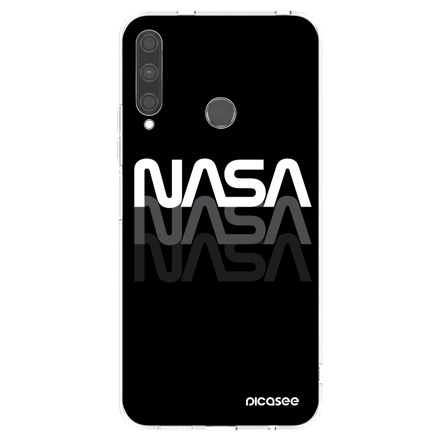 Picasee átlátszó szilikon tok az alábbi mobiltelefonokra Huawei P40 Lite E - NASA Triple