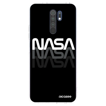 Picasee átlátszó szilikon tok az alábbi mobiltelefonokra Xiaomi Redmi 9 - NASA Triple